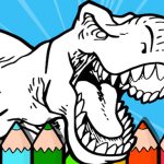 Coloring Dinos For Kids