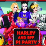 Dress Up Game: Harley and BFF PJ Party