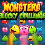 Monsters Blocky Challenge