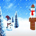 Snow Rain.io Fall Guys Jumping Game